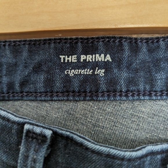 AG Adriana Goldschmied "The Prima" Cigarette Leg Stretch Jeans Size 28 … - Picture 7 of 12